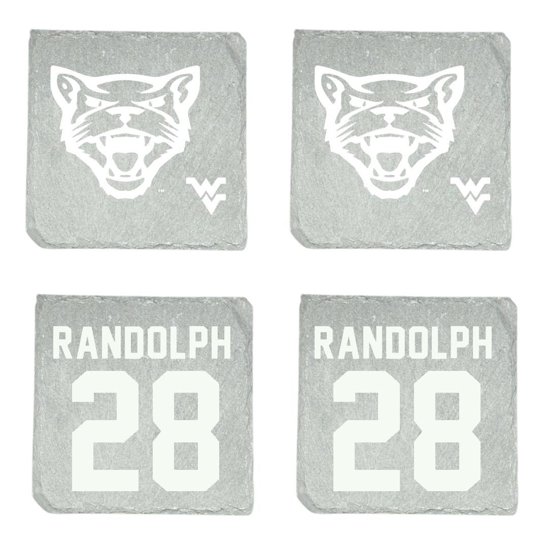 Potomac State College Softball Stone Coaster (4 Pack)  - #28 Delaney Randolph