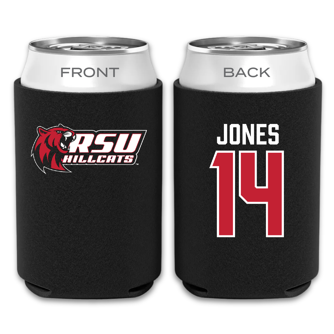 Rogers State University Soccer Black Can Cooler - #14 Keiana Jones