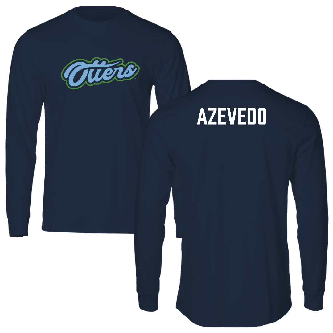 Cal State Monterey Bay TF and XC Navy Performance Long Sleeve - Max Azevedo
