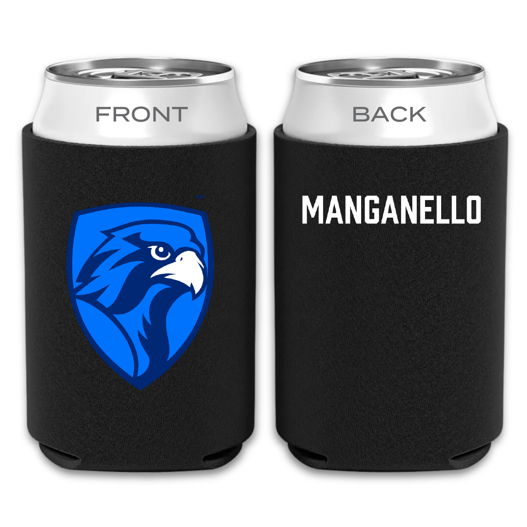 Albertus Magnus College Baseball Black Can Cooler - Dallas Manganello