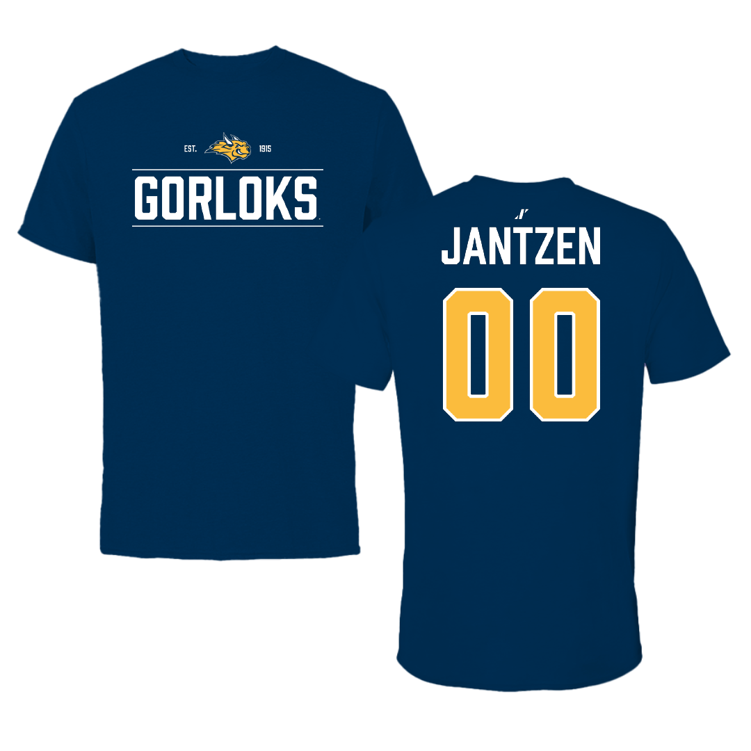 Webster University Soccer (W) Navy General Performance Tee - #00 Kayla Jantzen