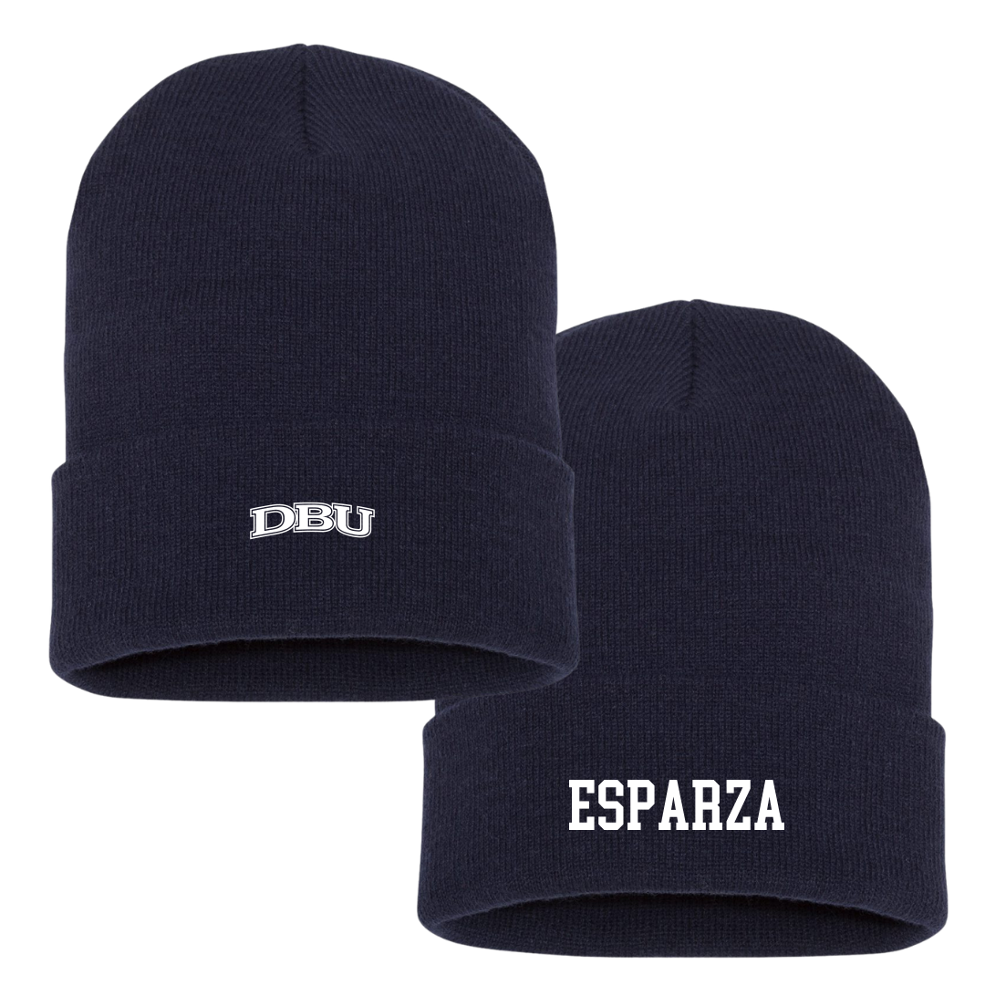 Dallas Baptist University Golf (W) Navy Beanie - Gaia Esparza