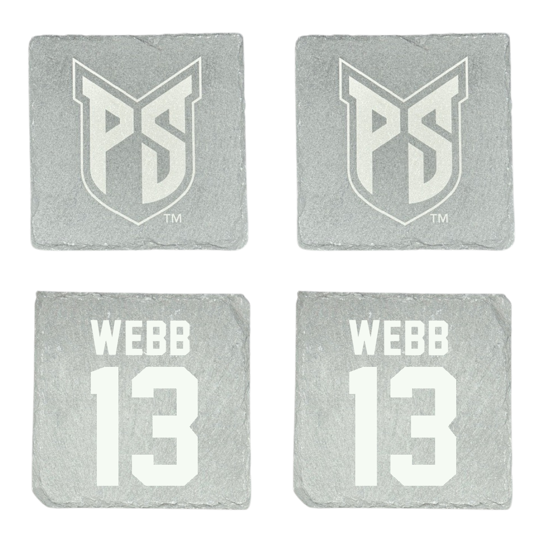 Portland State University Basketball Stone Coaster (4 Pack)  - #13 Kean Webb