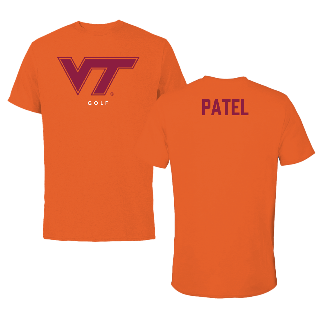 Virginia Tech Golf (M) True Orange Tee - Aiden Patel