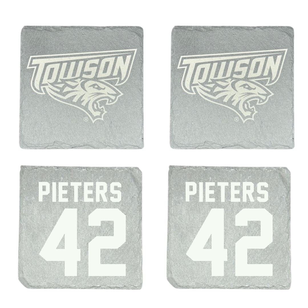 Towson University Softball Stone Coaster (4 Pack)  - #42 Jessa Pieters
