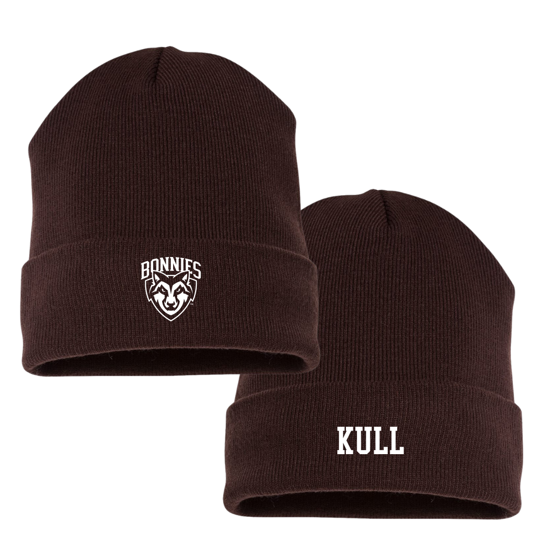 St. Bonaventure University Rugby (M) Brown Beanie - #9 Sean Kull