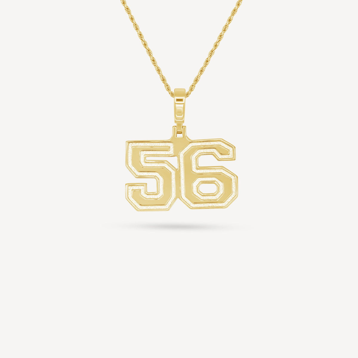 Gold Presidents Pendant and Chain - #56 Collin Wilson