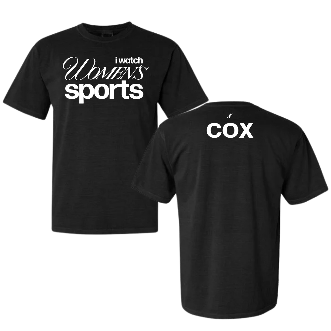 Golf (W) Black WHM Comfort Colors Tee - Makenna Cox