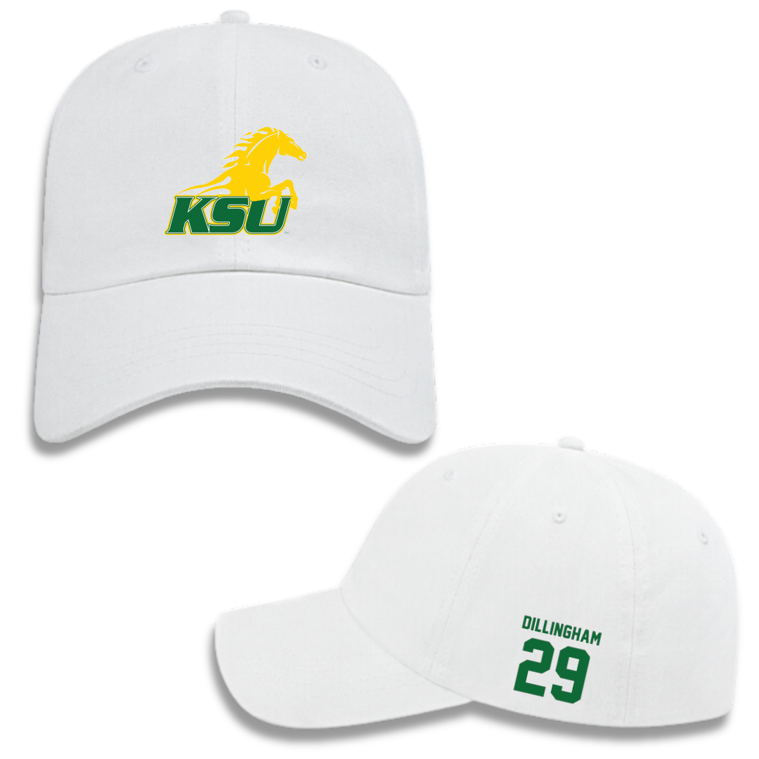 Kentucky State University Football White Hat - #29 Donovan Dillingham