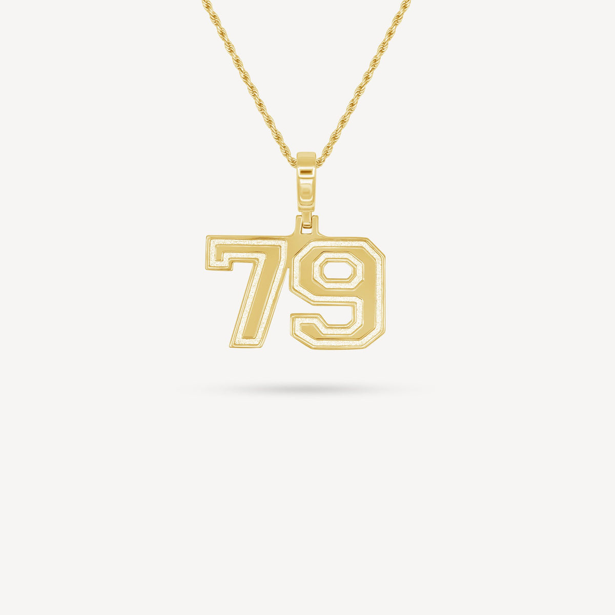 Gold Presidents Pendant and Chain - #79 Matt Nunley