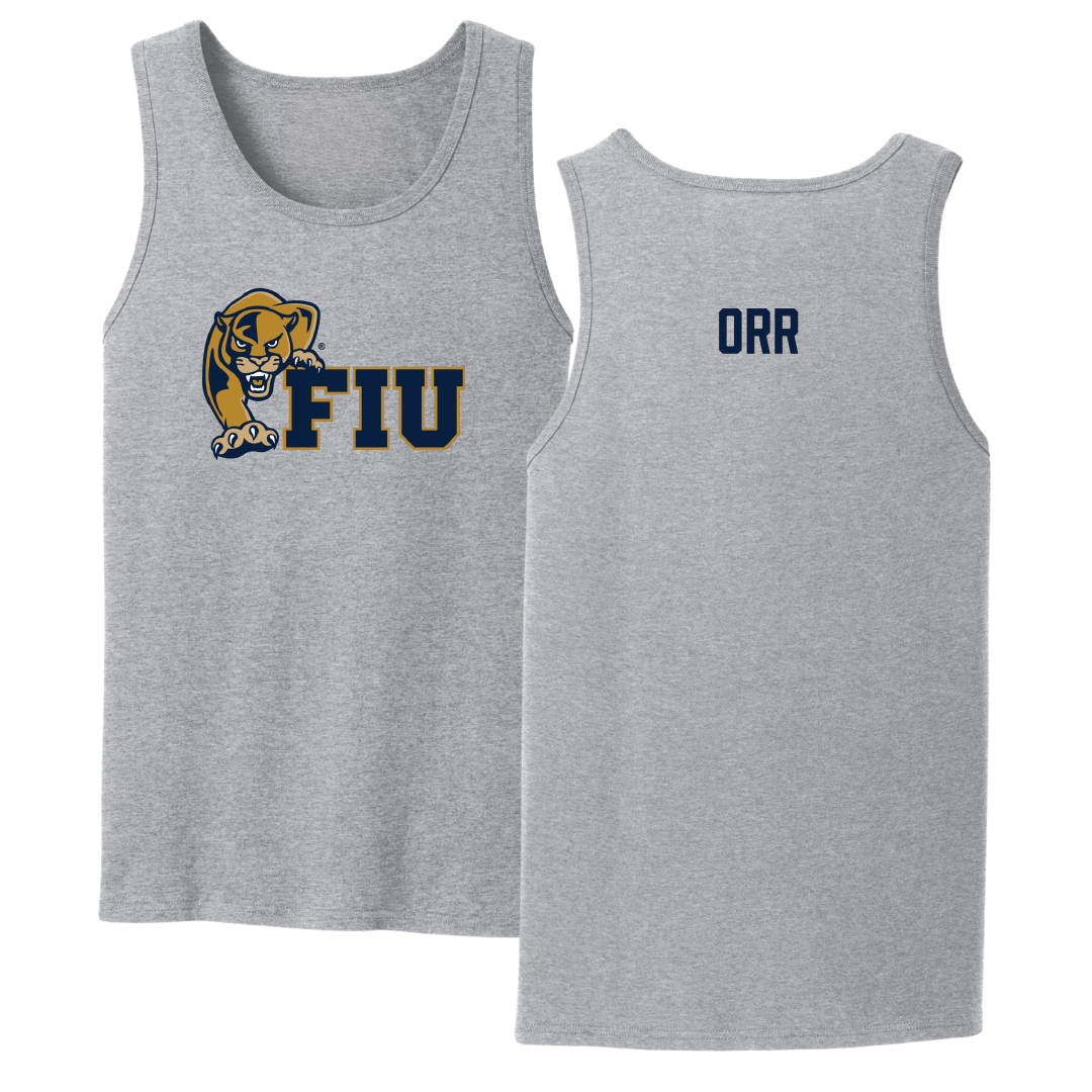 Florida International University TF and XC Sport Gray Tank Top - Blake Orr