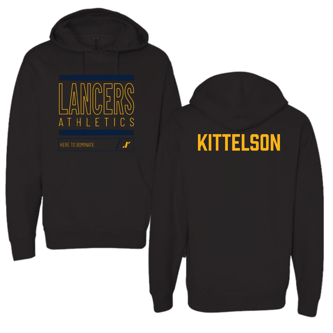 Mount Marty University Golf Black Dominate Hoodie - Kamri Kittelson