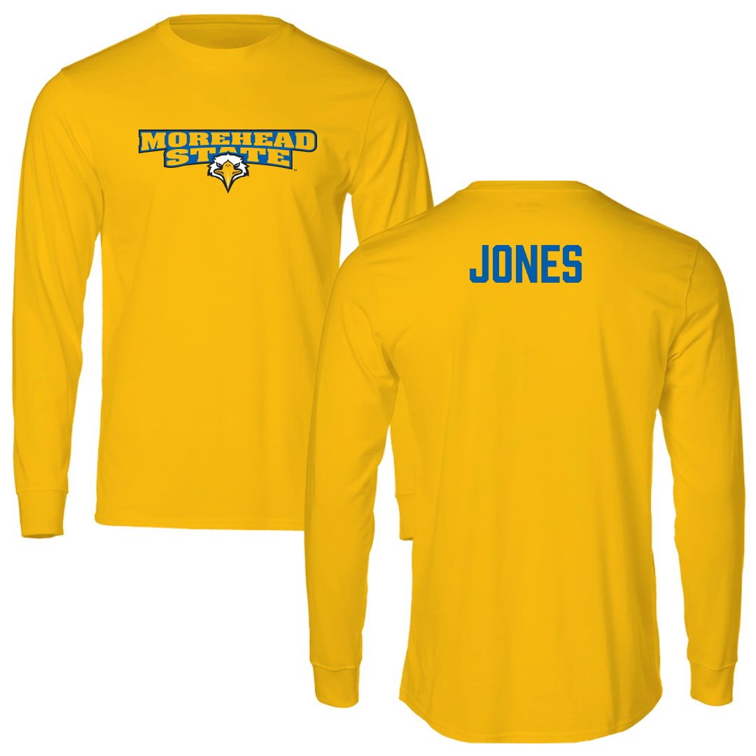 Morehead State University TF and XC Gold Long Sleeve - Lauren Jones