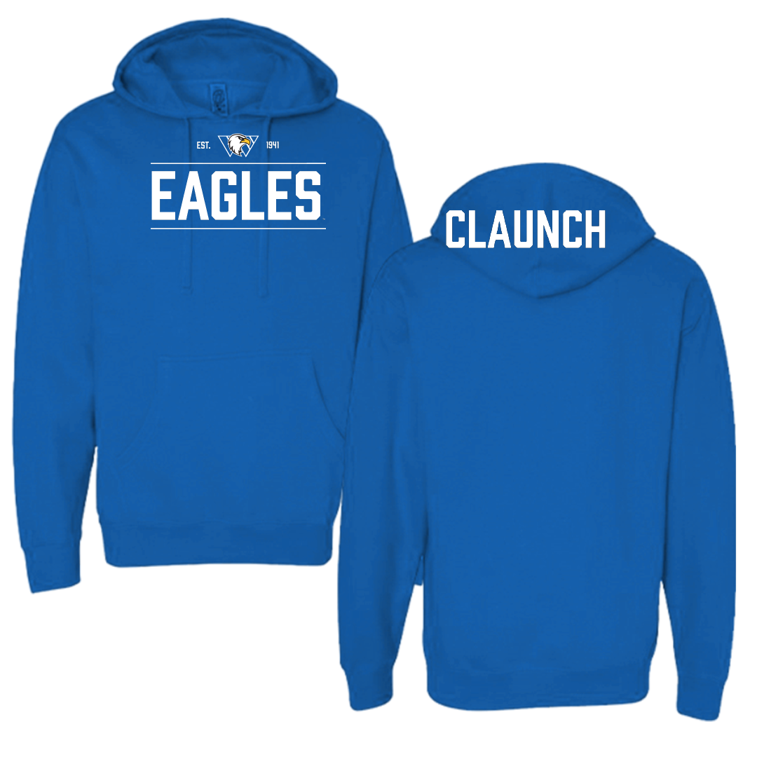 Williams Baptist University Wrestling (M) Blue General Hoodie - Brock Claunch
