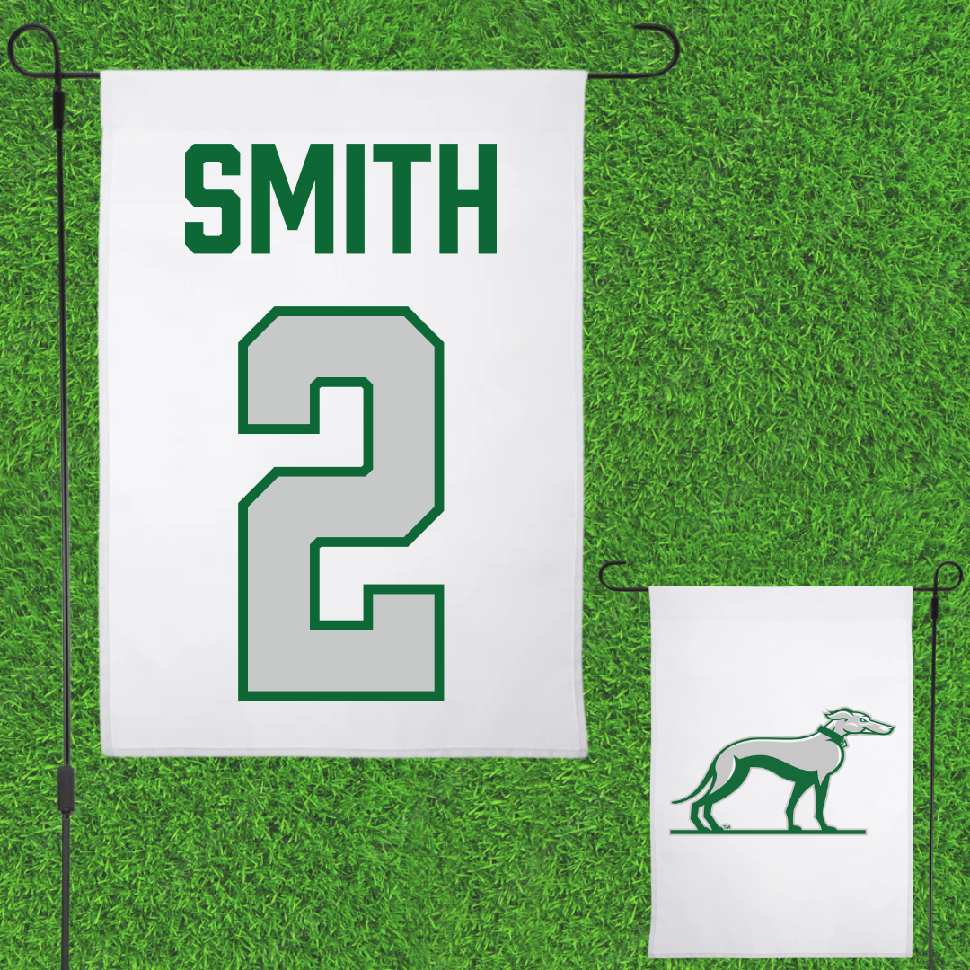 Eastern New Mexico University Basketball (M) White Garden Flag - #2 Kobe Smith