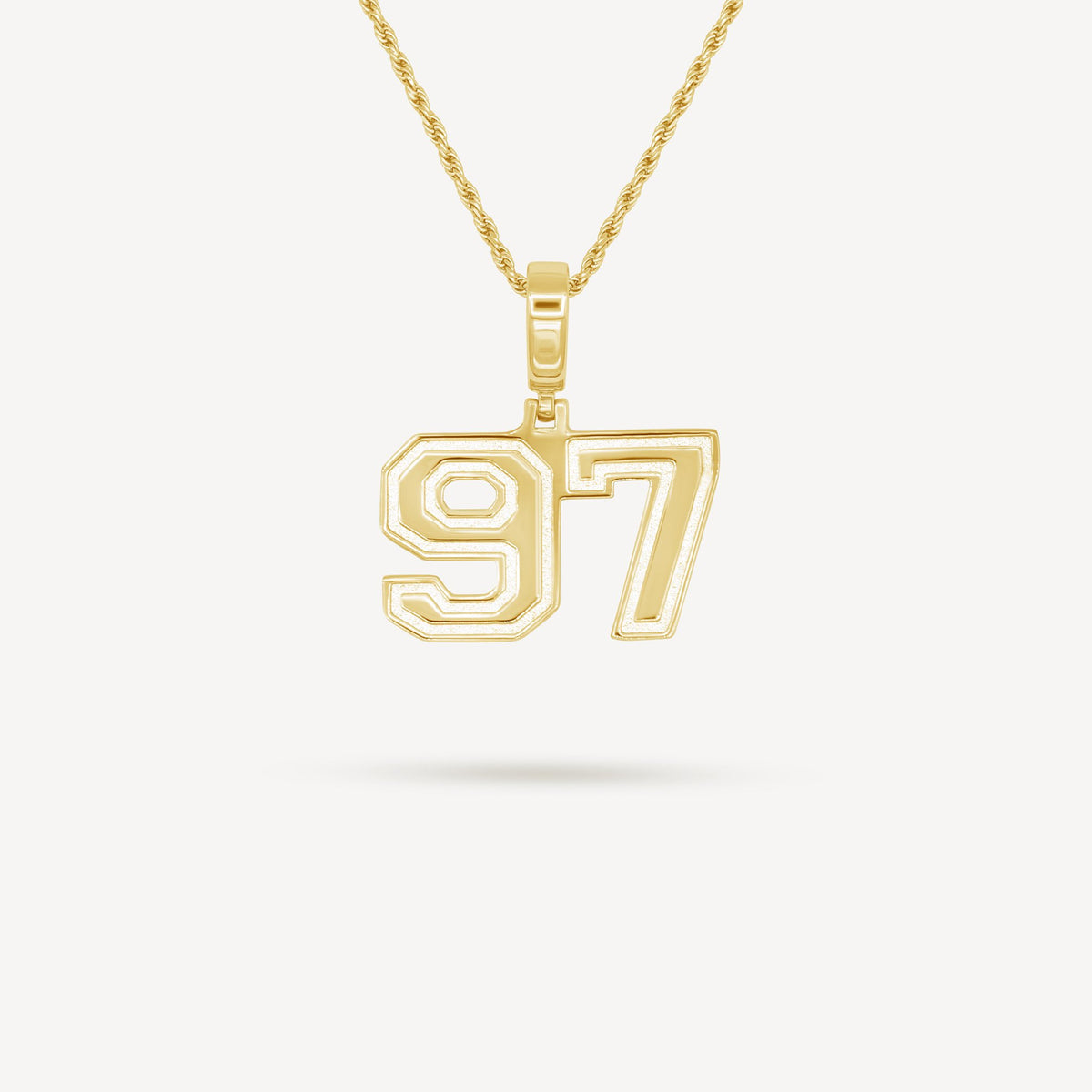 Gold Presidents Pendant and Chain - #97 Sean Putt