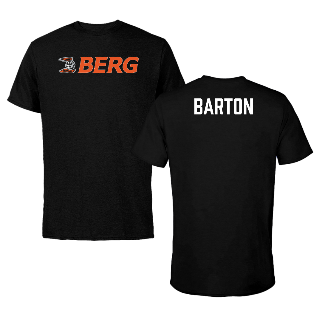 Heidelberg University Wrestling Black Performance Tee - Vince Barton