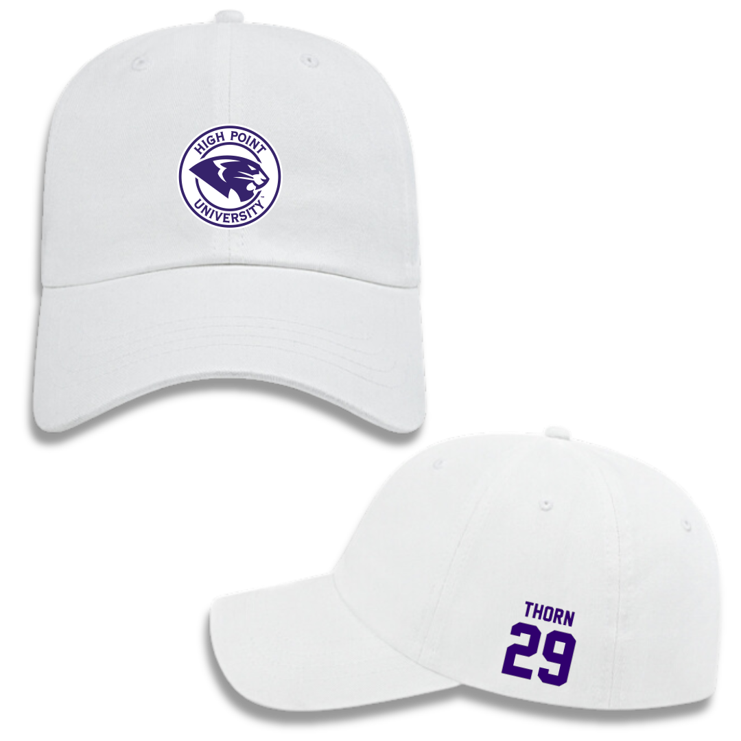 High Point University Lacrosse (W) White Hat - #29 Eva Thorn