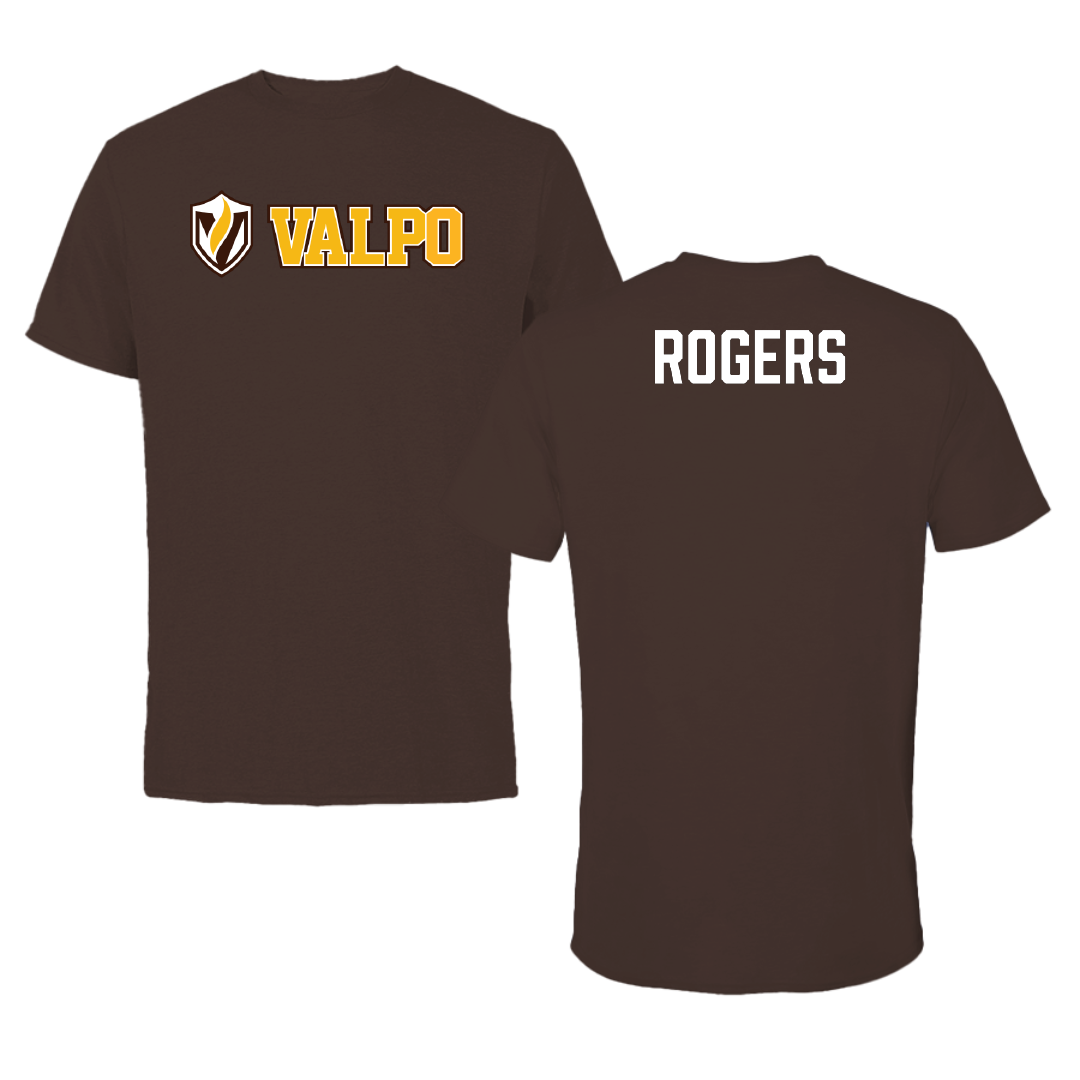 Valparaiso University Tennis (W) Brown Tee - Madi Rogers