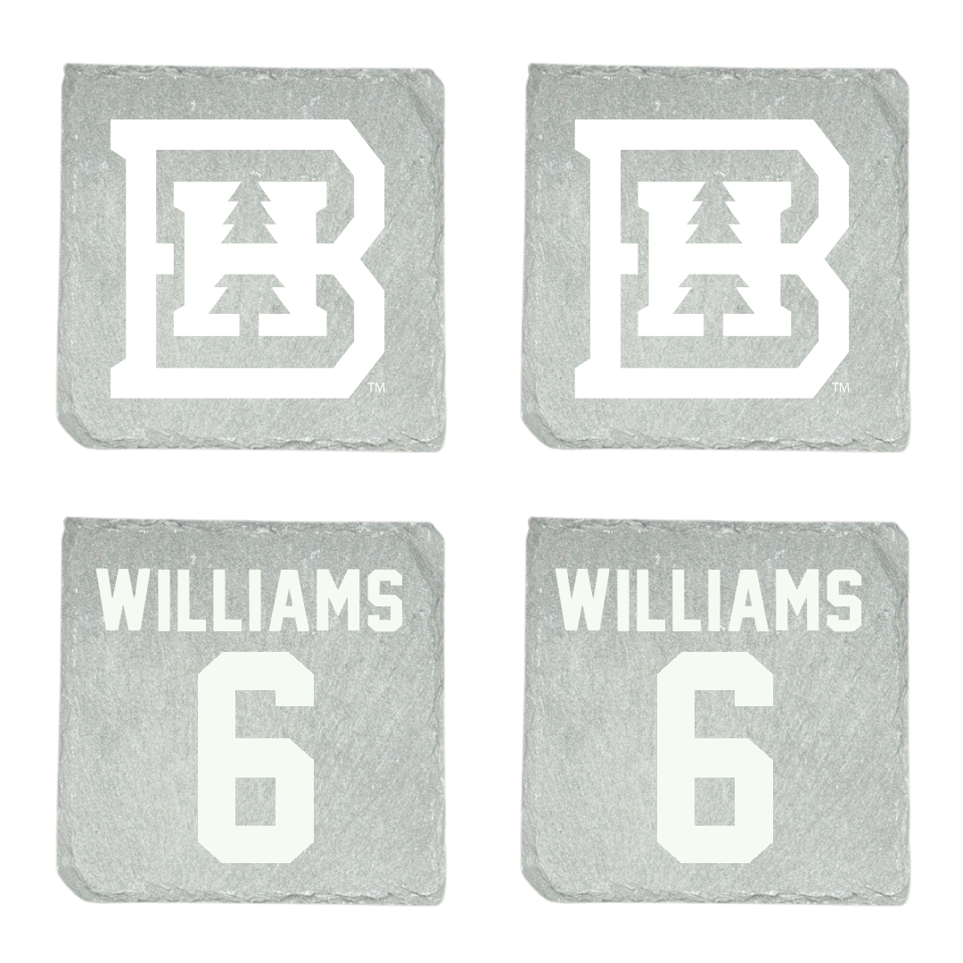 Black Hills State University Football Stone Coaster (4 Pack)  - #6 Jayden Williams