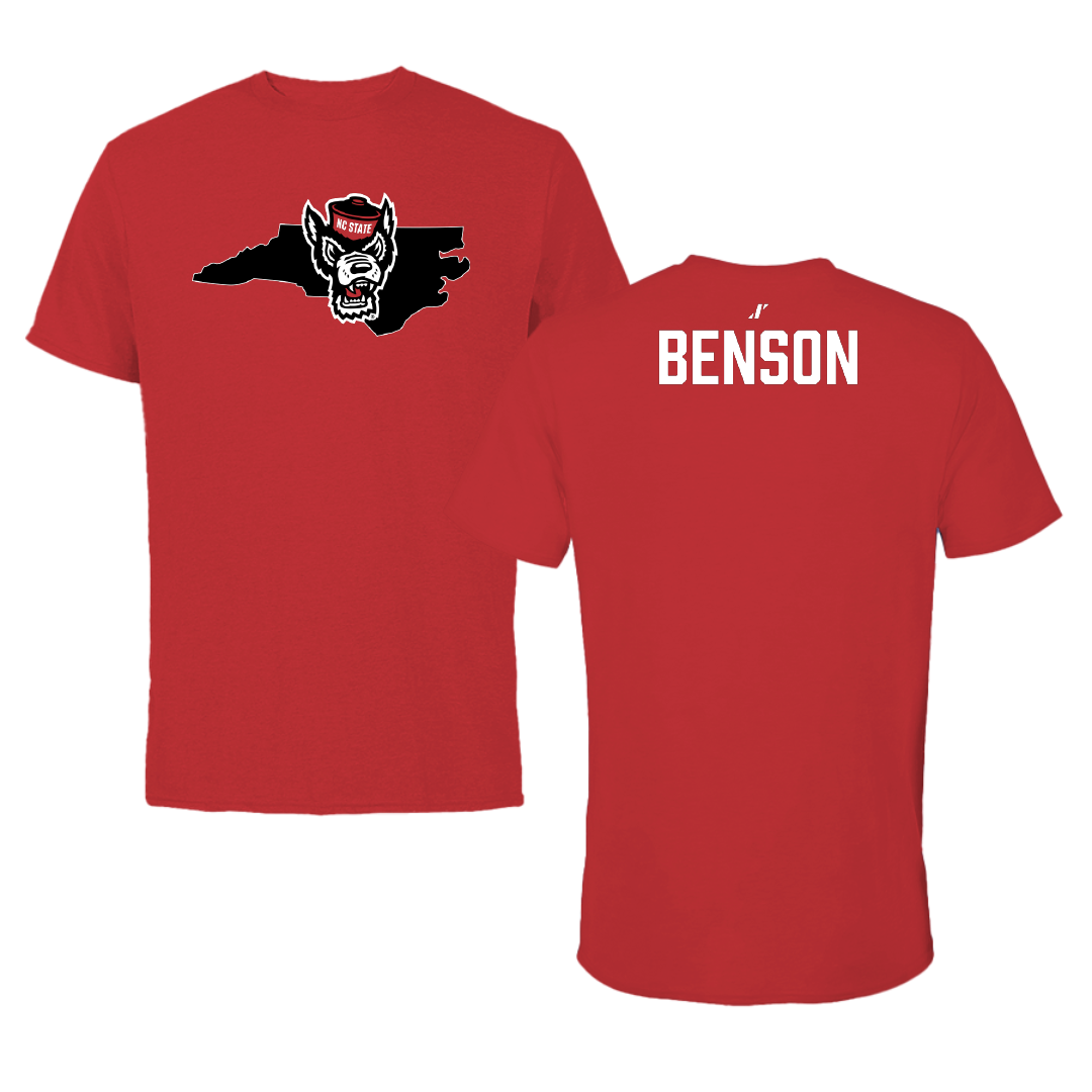 North Carolina State University Cheer Red State Performance Tee - Sydney Benson