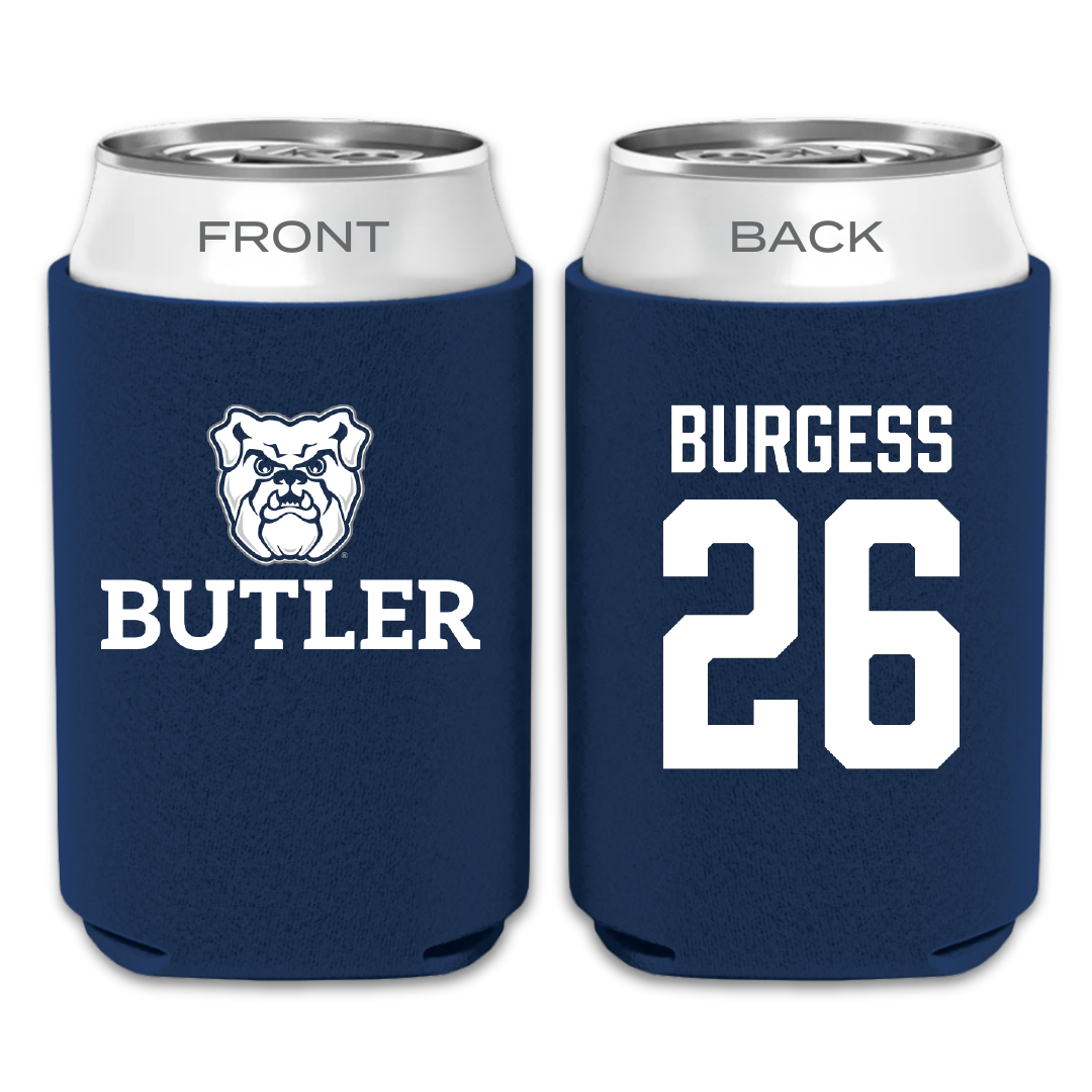 Butler University Baseball Navy Can Cooler - #26 Will Burgess