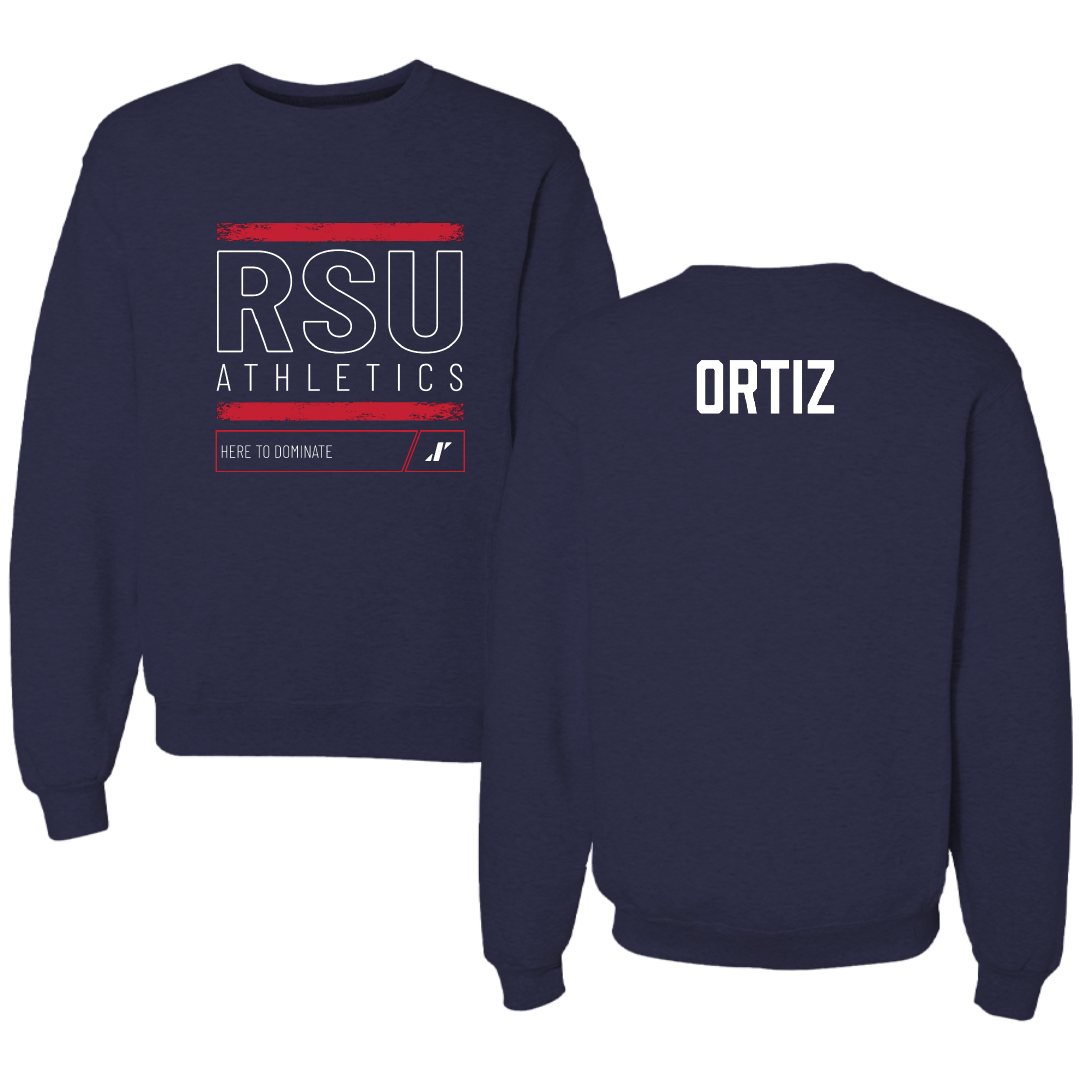 Rogers State University Dance Navy Dominate Crewneck - Lily Ortiz