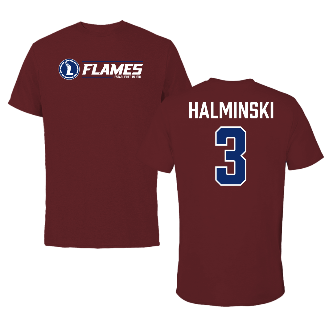 Lee University Volleyball (W) Maroon General Tee - #3 Gracie Halminski
