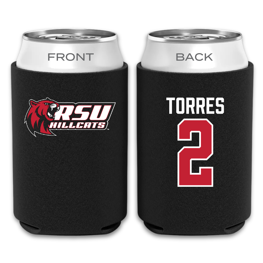 Rogers State University Baseball Black Can Cooler - #2 Ramon Torres