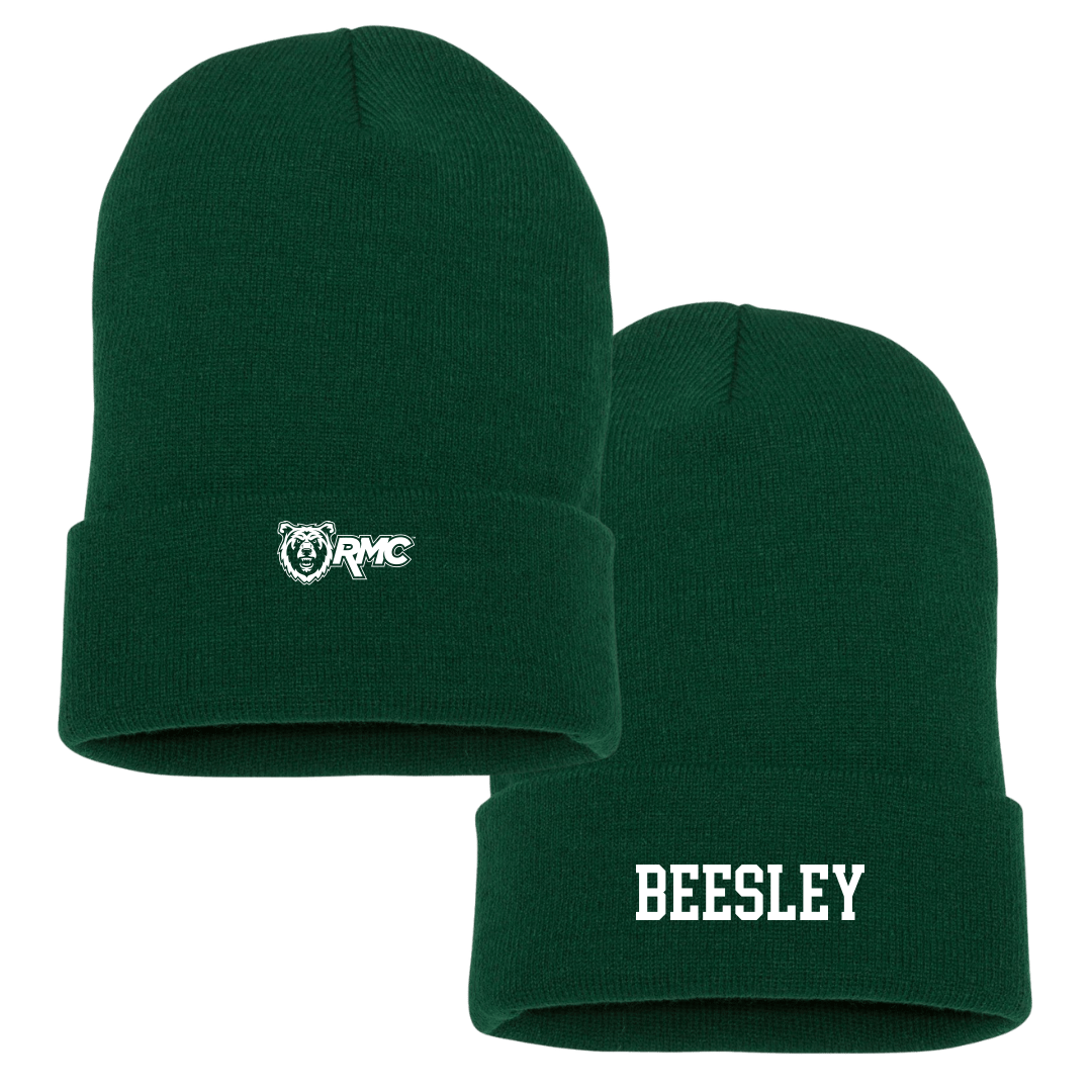 Rocky Mountain College Cheer University Green Beanie - Asher Beesley