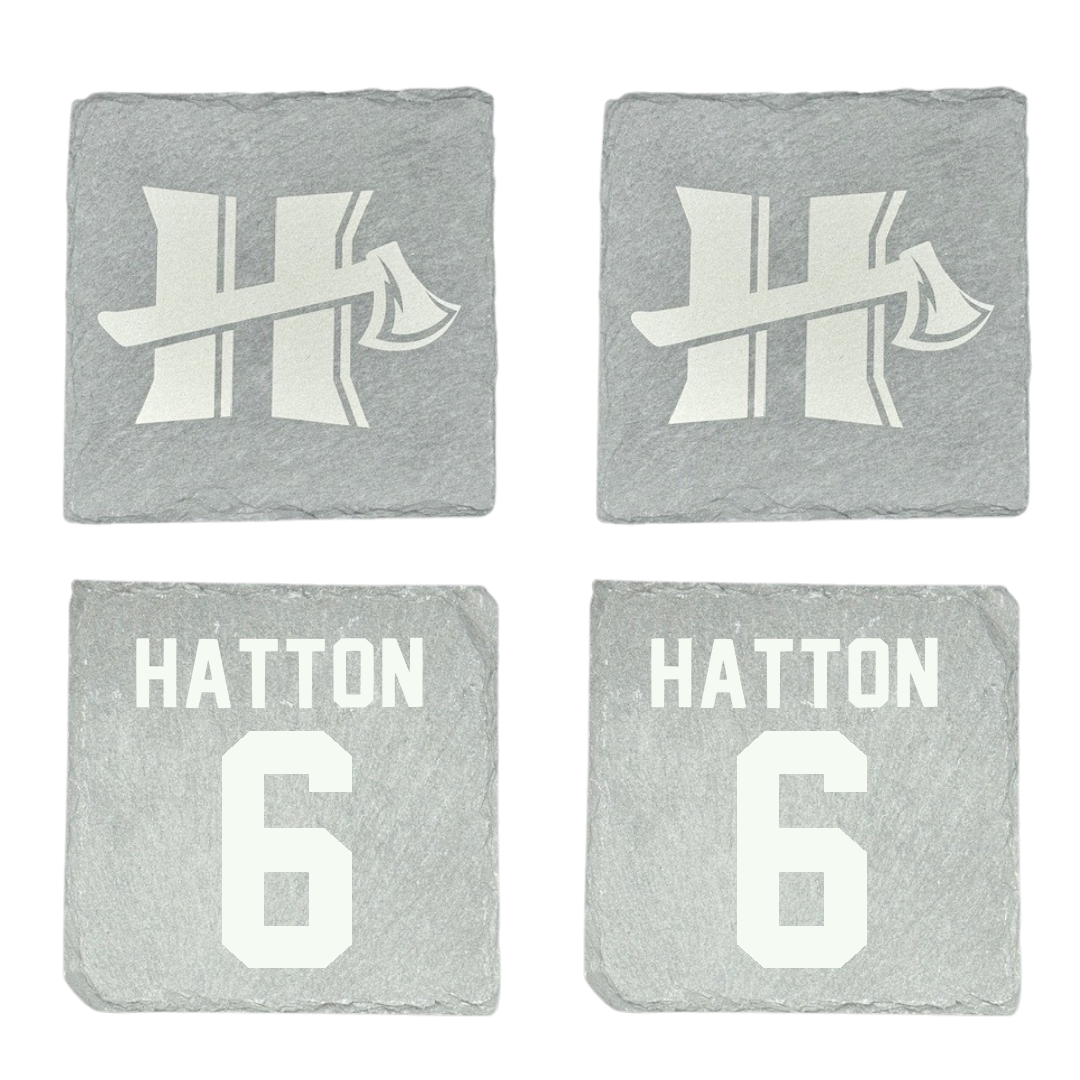 Cal Poly Humboldt Softball Stone Coaster (4 Pack)  - #6 Mason Hatton