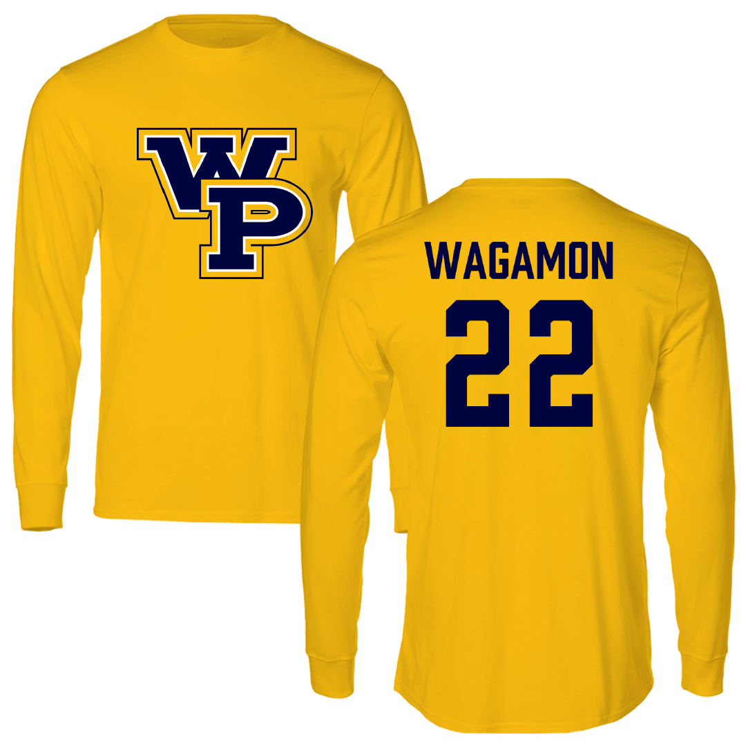 William Penn University Basketball (W) Gold Performance Long Sleeve - #22 Aliya Wagamon