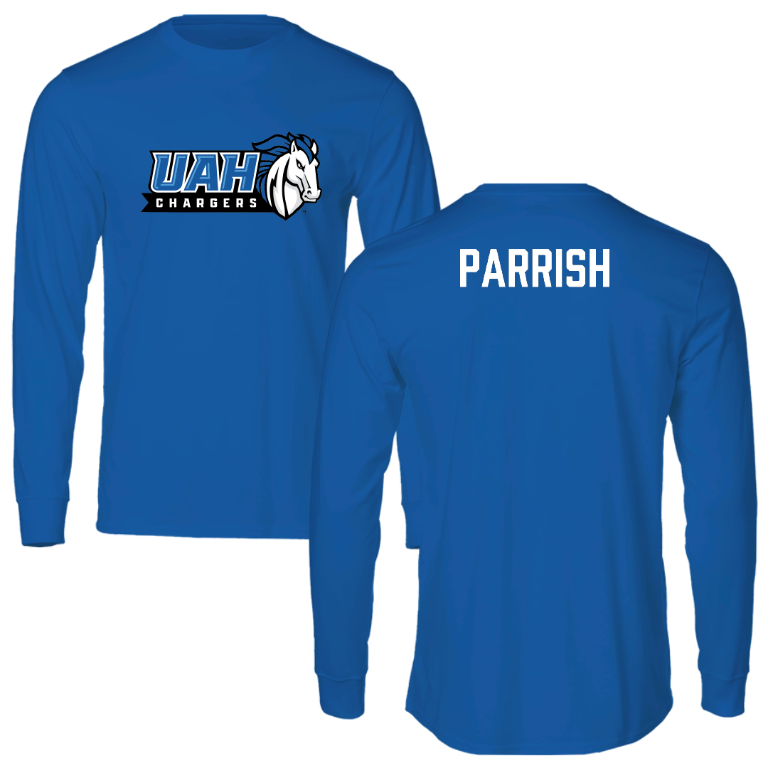 Huntsville TF and XC Blue Performance Long Sleeve - Ashley Parrish