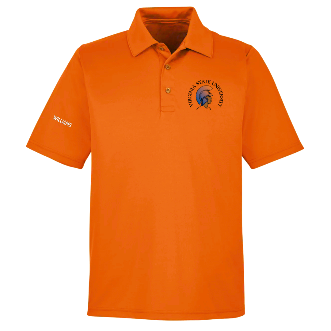Virginia State University Cheer Orange Polo - Deazhia Williams