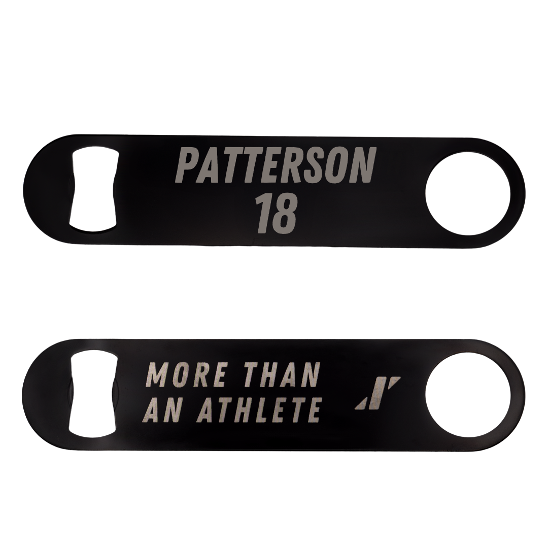 University of North Carolina at Pembroke Volleyball Black Bottle Opener - #18 Tyler Patterson
