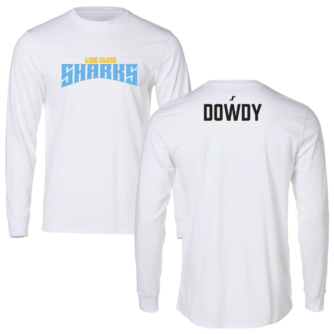 Long Island University Basketball White Classic Long Sleeve - Amaya Dowdy