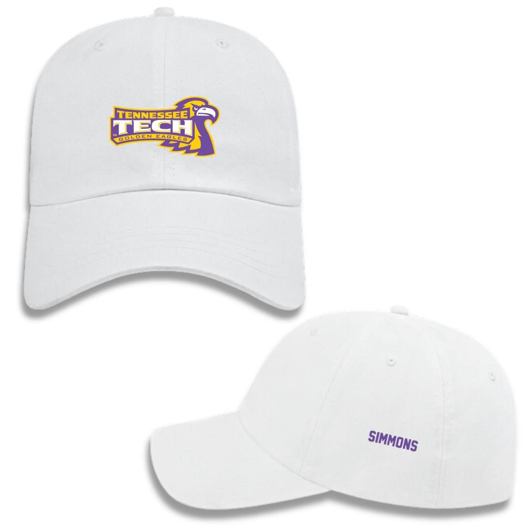 Tennessee Technological University Cheer White Hat - Aiden Simmons