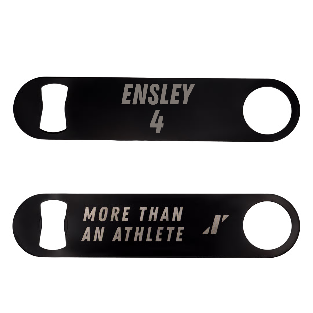 Softball Black Bottle Opener - #4 Tori Ensley