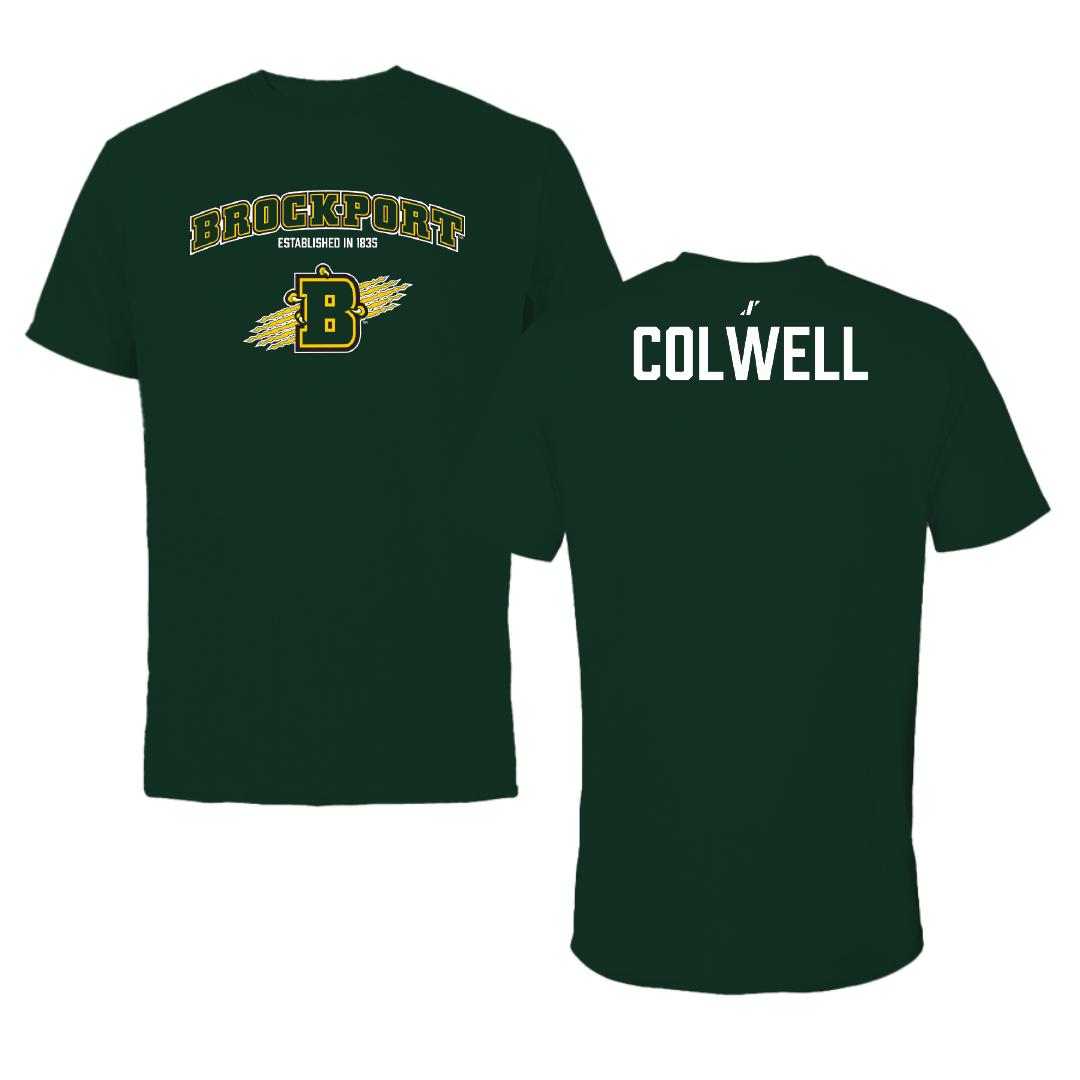 SUNY Brockport Swimming & Diving Forest Green General Tee - Sarah Colwell