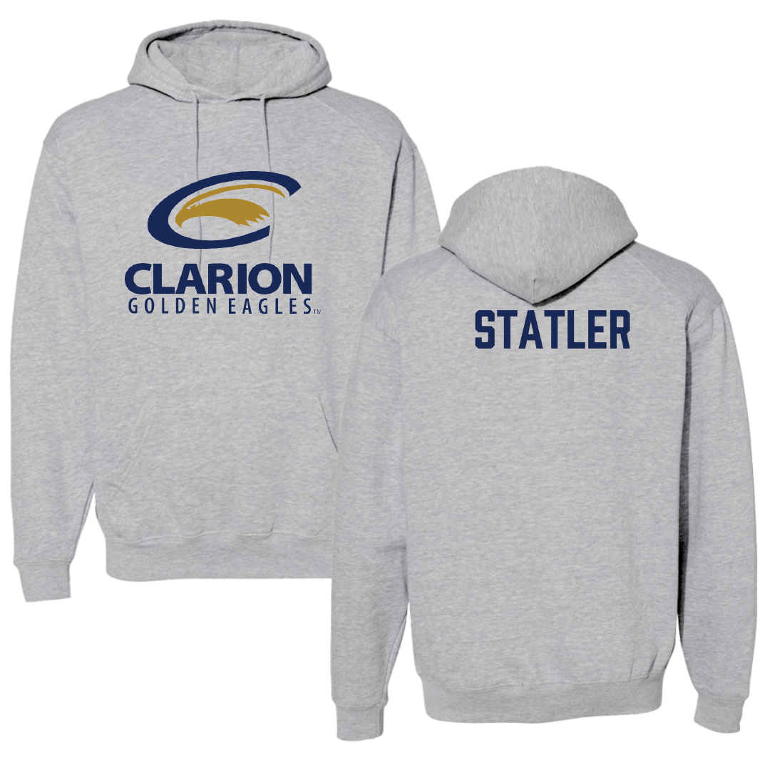 PennWest Clarion TF and XC Sport Gray Hoodie - Chloe Statler