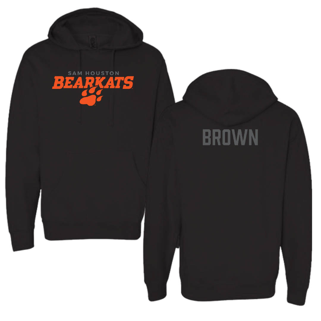 Sam Houston State University TF and XC Black Hoodie - Avery Brown