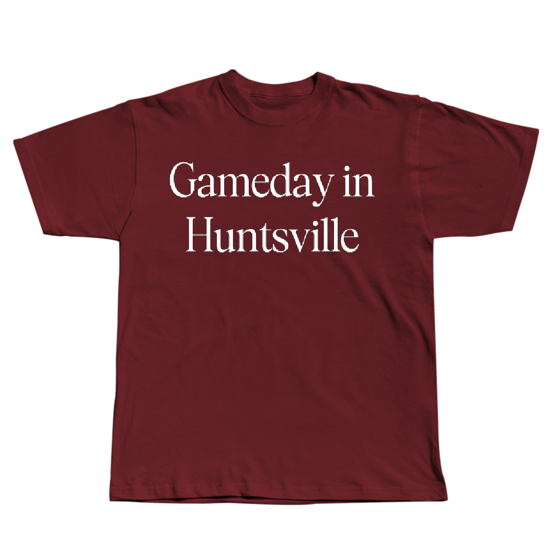 Alabama A&M University Soccer (W) Maroon Gameday Tee - #35 Malini Baker