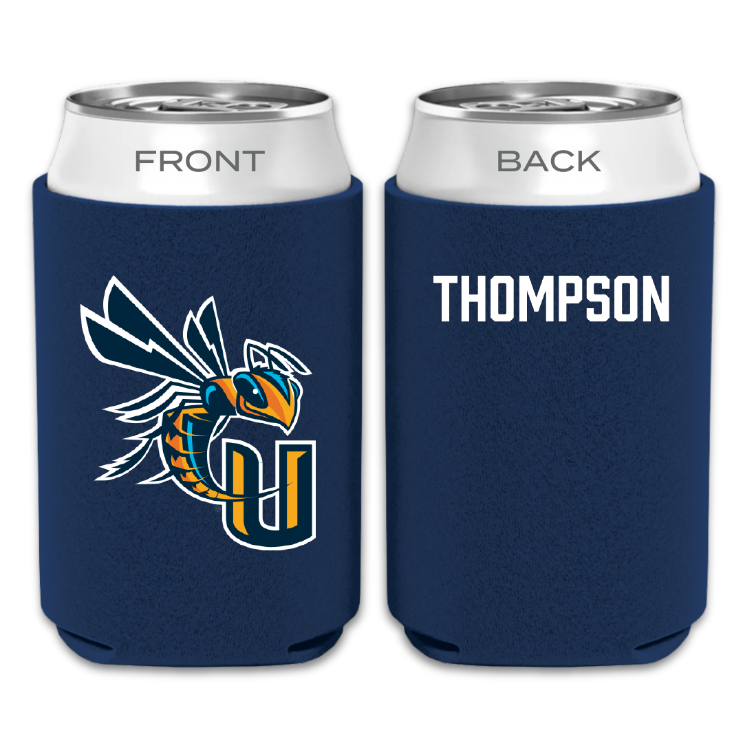Cedarville University TF and XC Navy Can Cooler - Levi Thompson