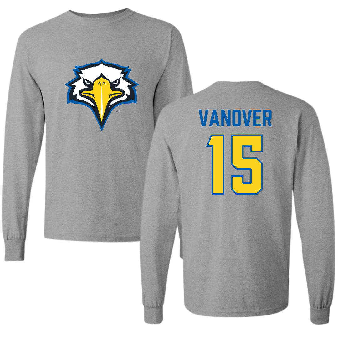 Morehead State University Baseball Sport Gray Long Sleeve - #15 Jacob Vanover