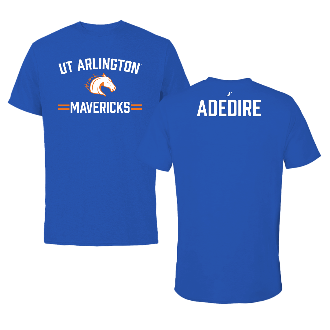 University of Texas at Arlington TF and XC Blue General Performance Tee - Esther Adedire