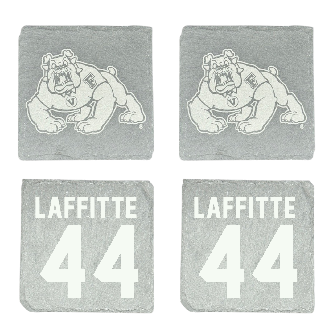 Fresno State University Football Stone Coaster (4 Pack)  - #44 Deijon Laffitte