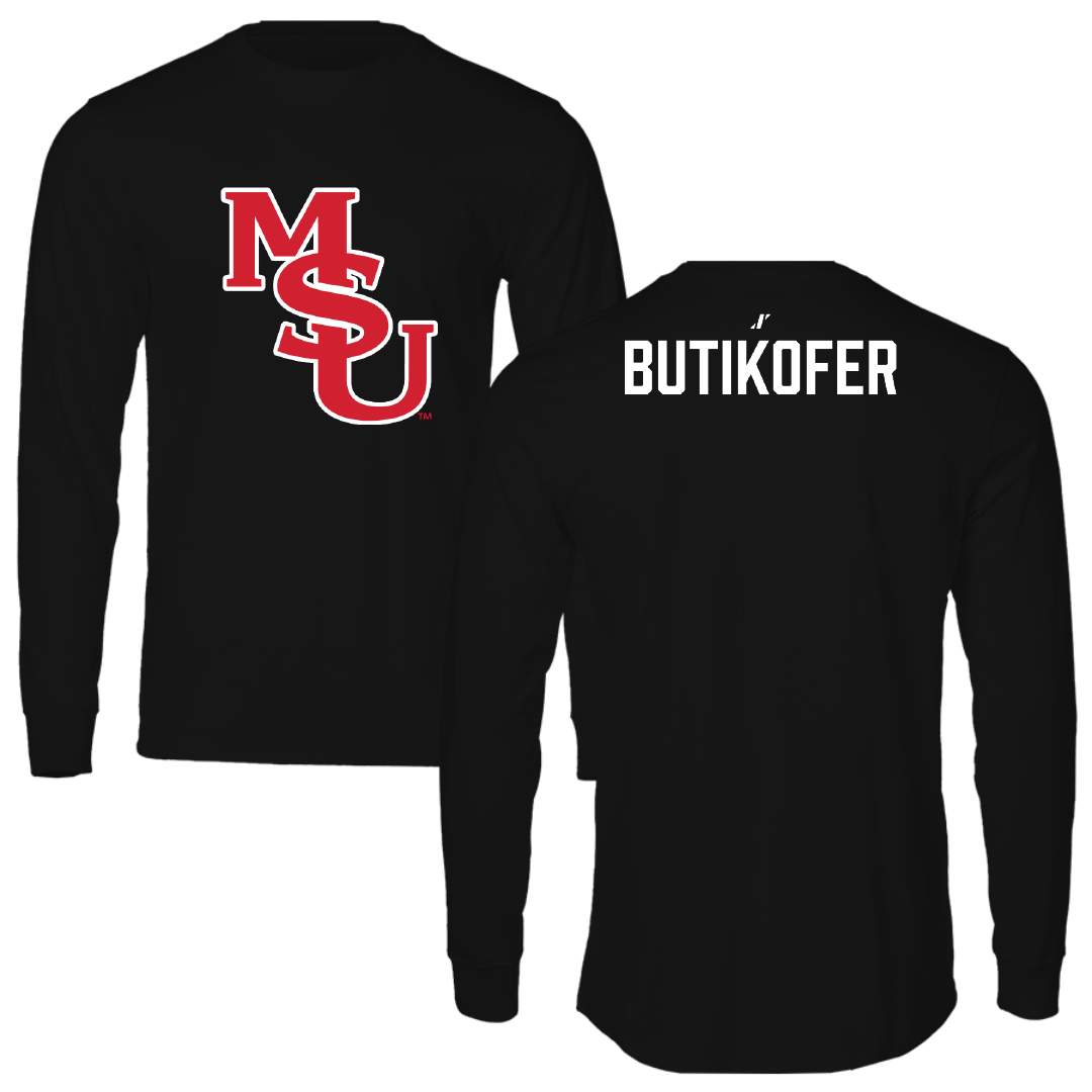 Minot State University TF and XC Black Long Sleeve - Samuel Butikofer