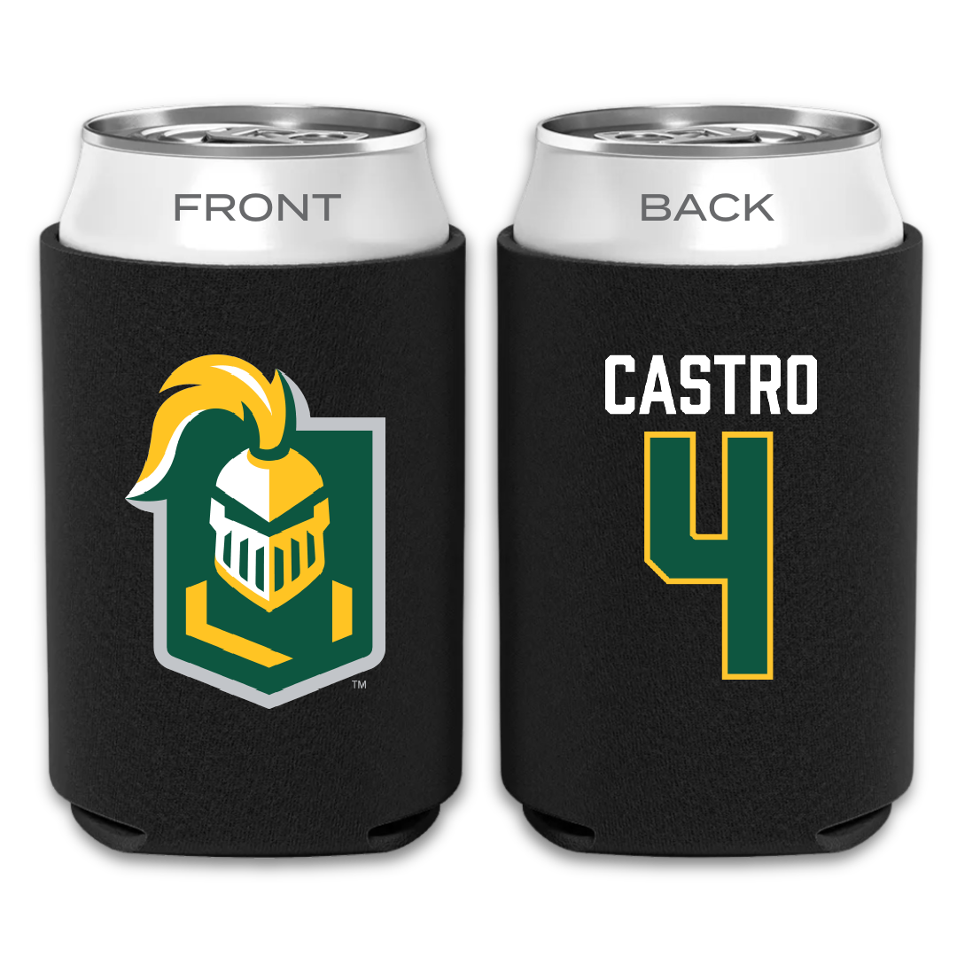 New Jersey City University Softball Black Can Cooler - #4 Abby Castro