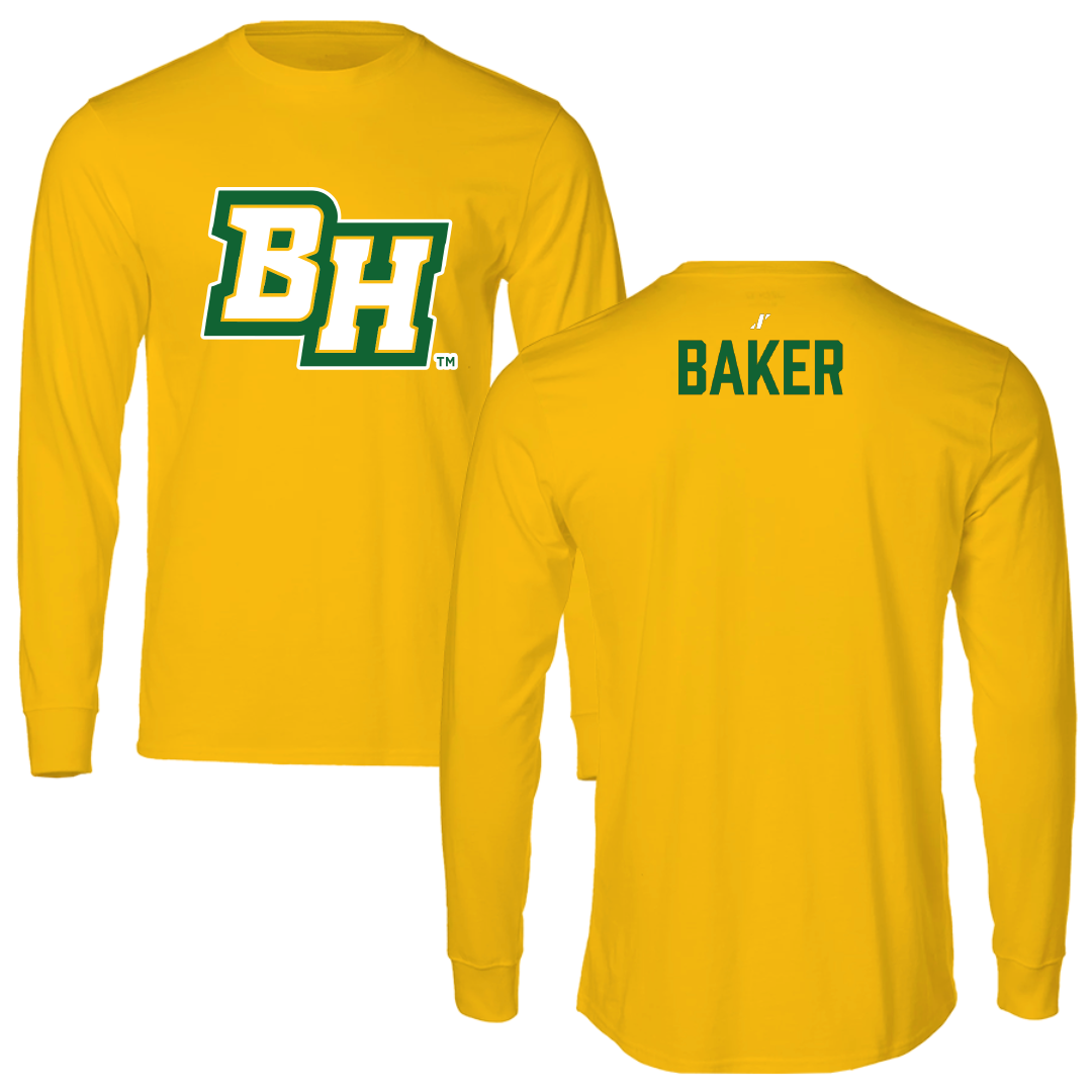 Black Hills State University TF and XC Gold Performance Long Sleeve - Ryan Baker