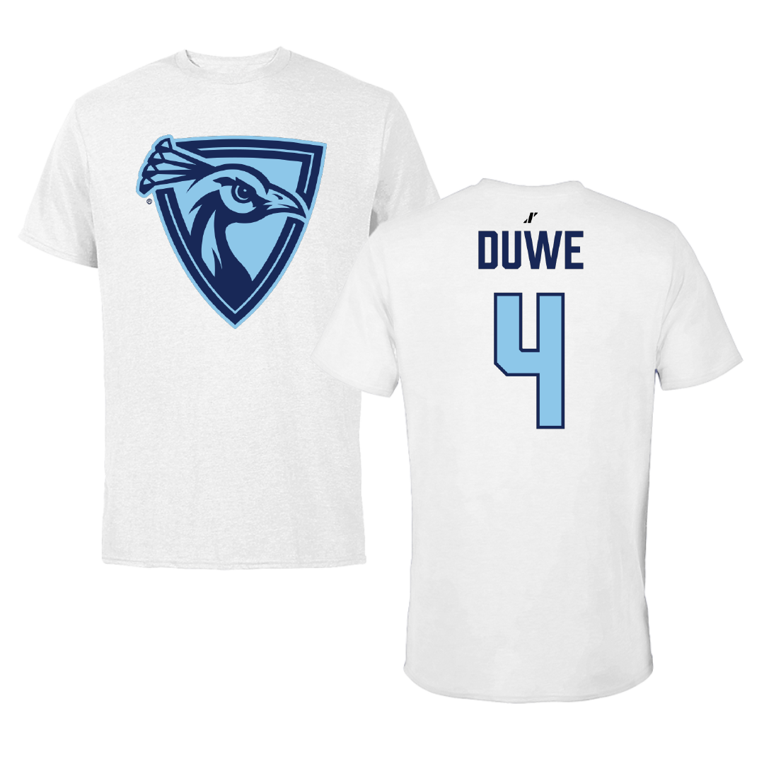 Upper Iowa University Basketball (W) White Tee - #4 Bryar Duwe